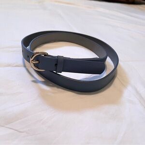 J. Crew Classic Blue Belt
